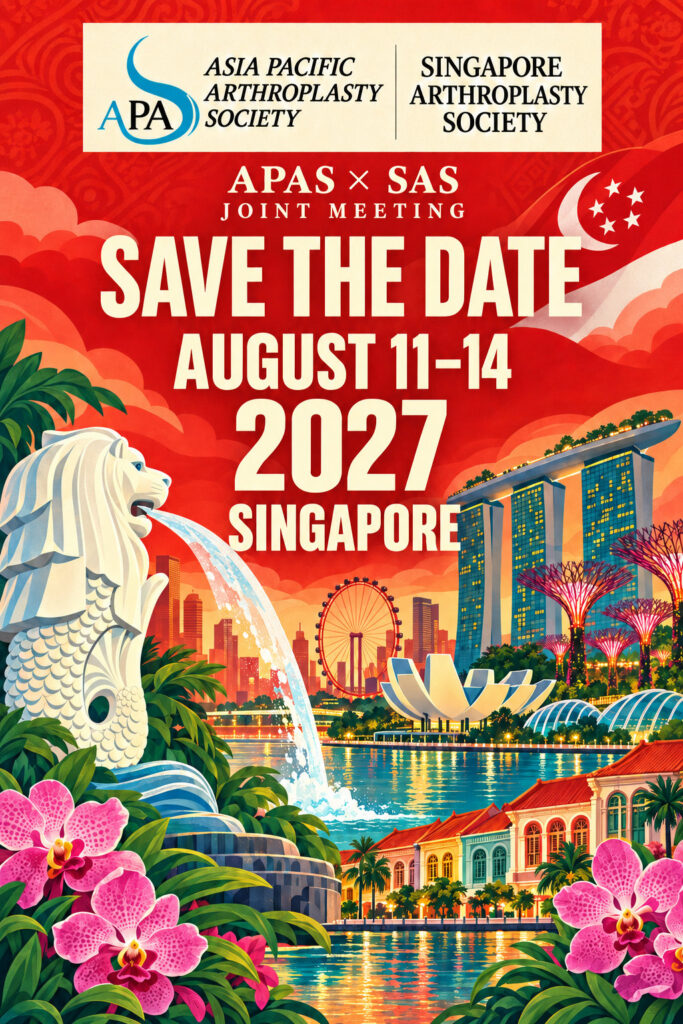 APAS 2027 - Singapore August 11 - 14 2027. Save the Date
